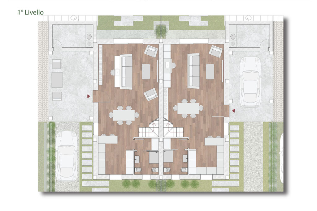 Le Residenze di Santa Caterina-pianta-bifamiliarePrimoLivello